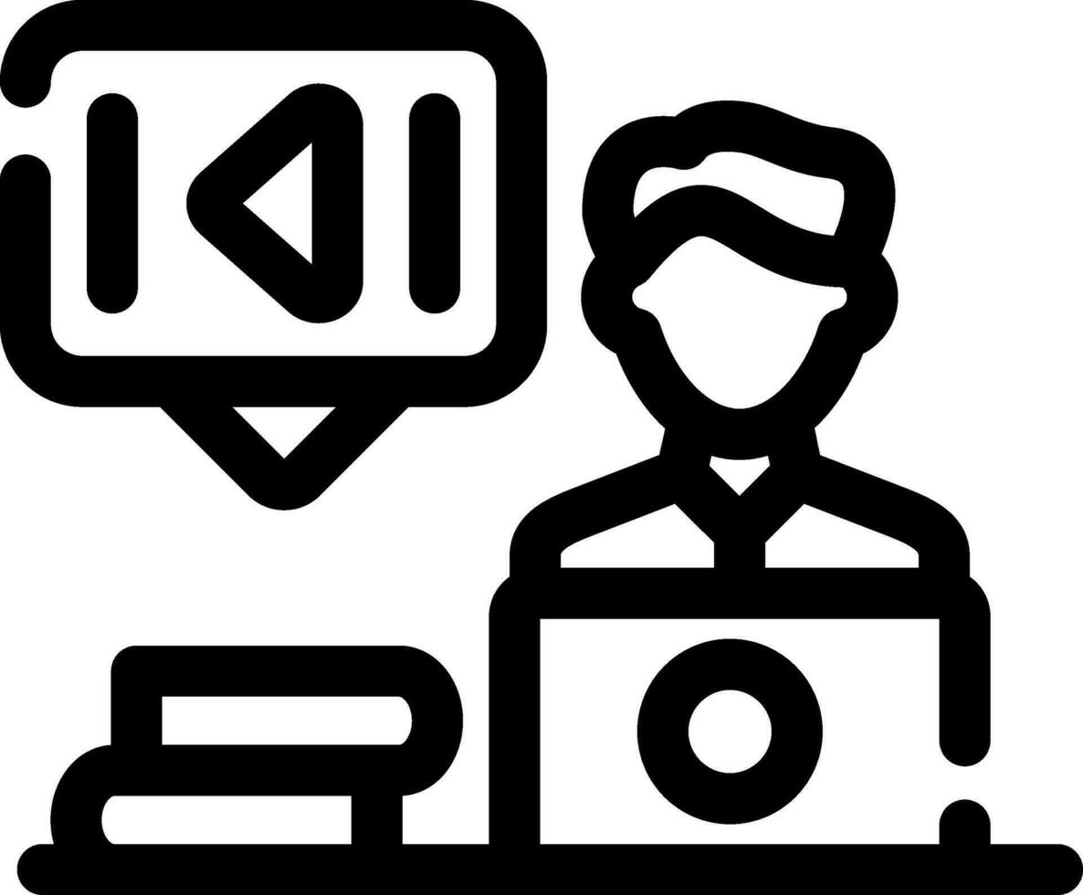 Webinar Creative Icon Design vector
