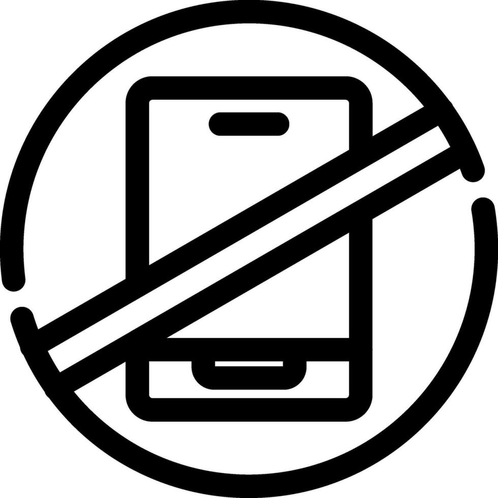 No Touch Technology Creative Icon Design vector