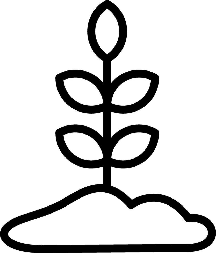Plant Creative Icon Design vector