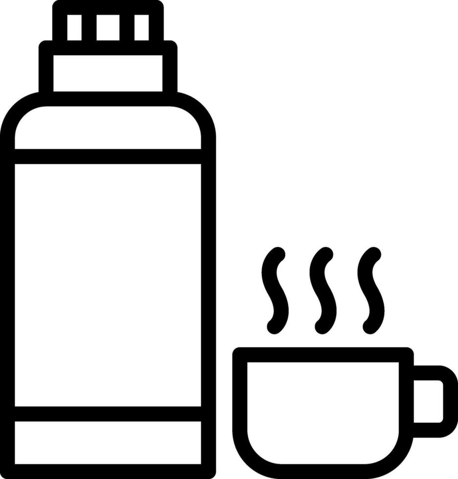Thermos Creative Icon Design vector