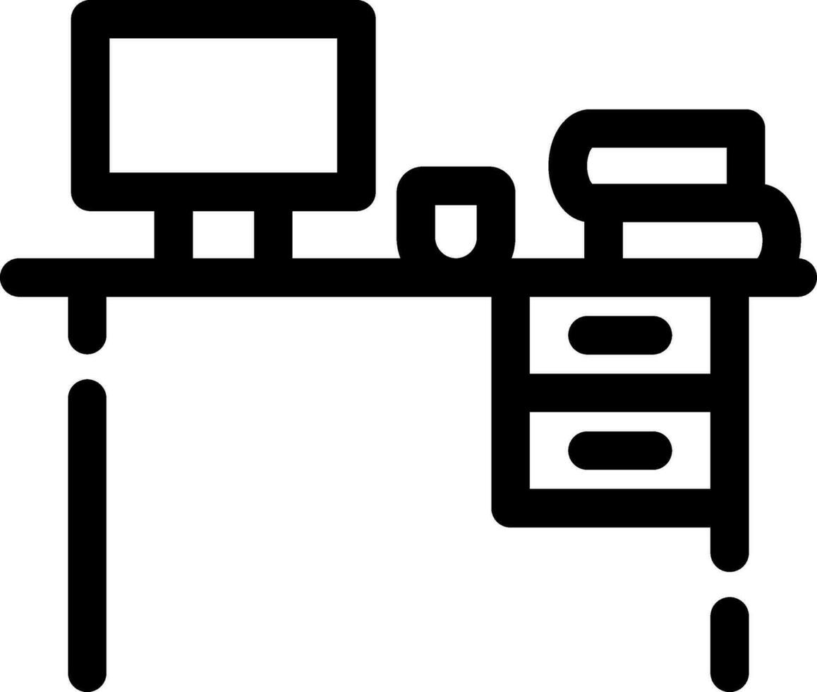 Workstation Creative Icon Design vector