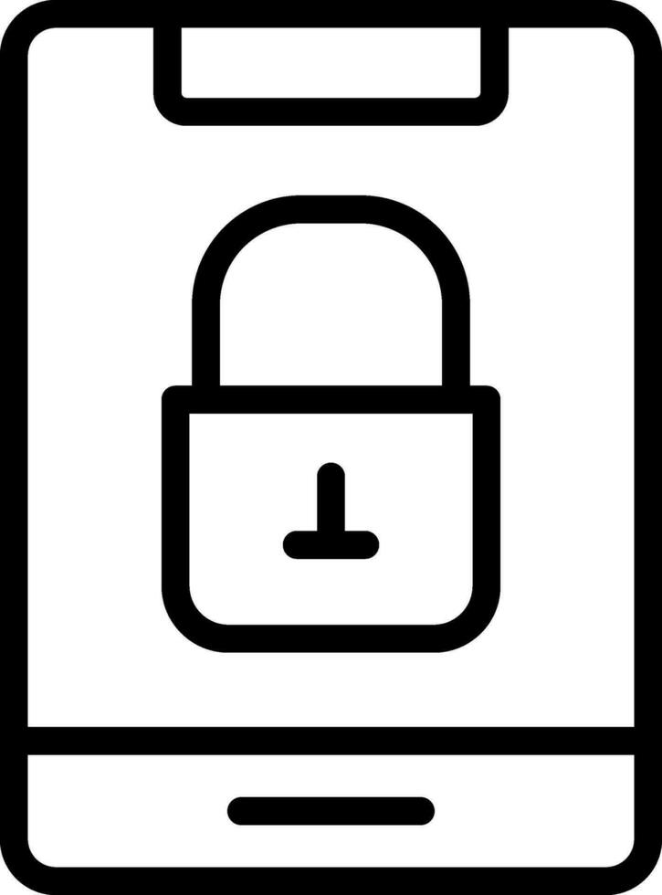 Lock Screen Creative Icon Design vector