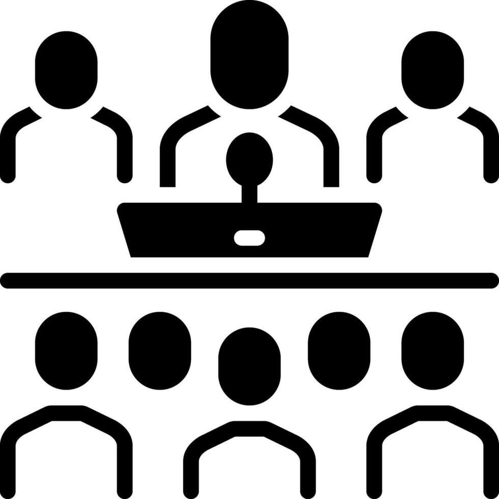 solid icon for fans vector