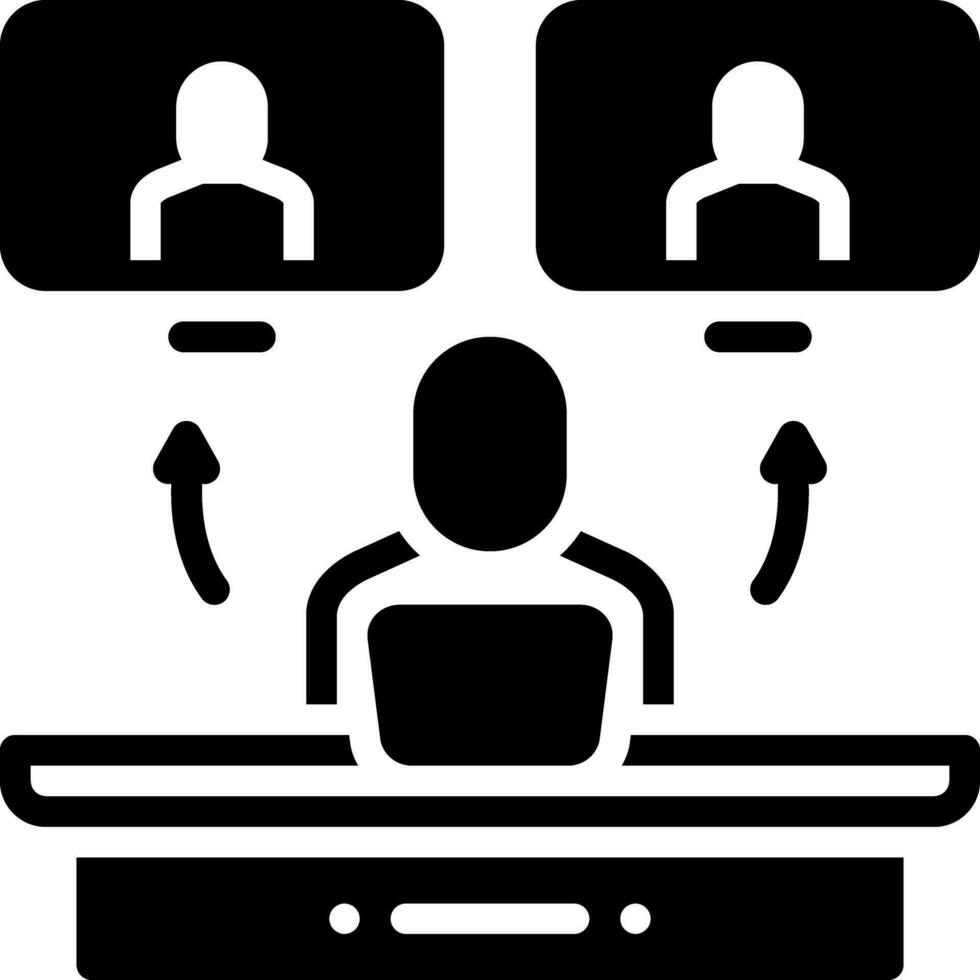 solid icon for coordination vector