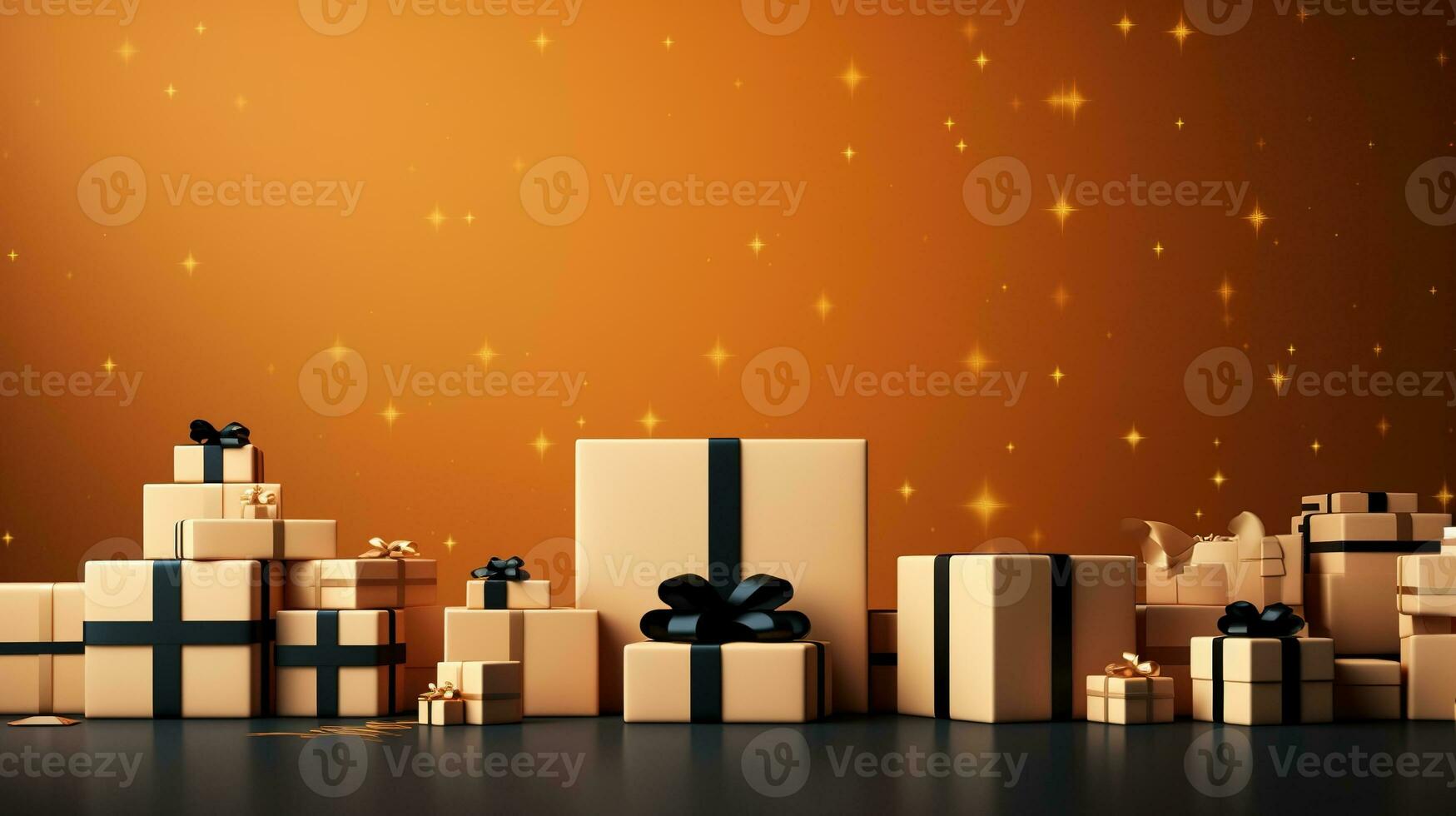 Cyber Monday Sale banner template design background with copy space. Online holiday shopping concept. Generative AI photo