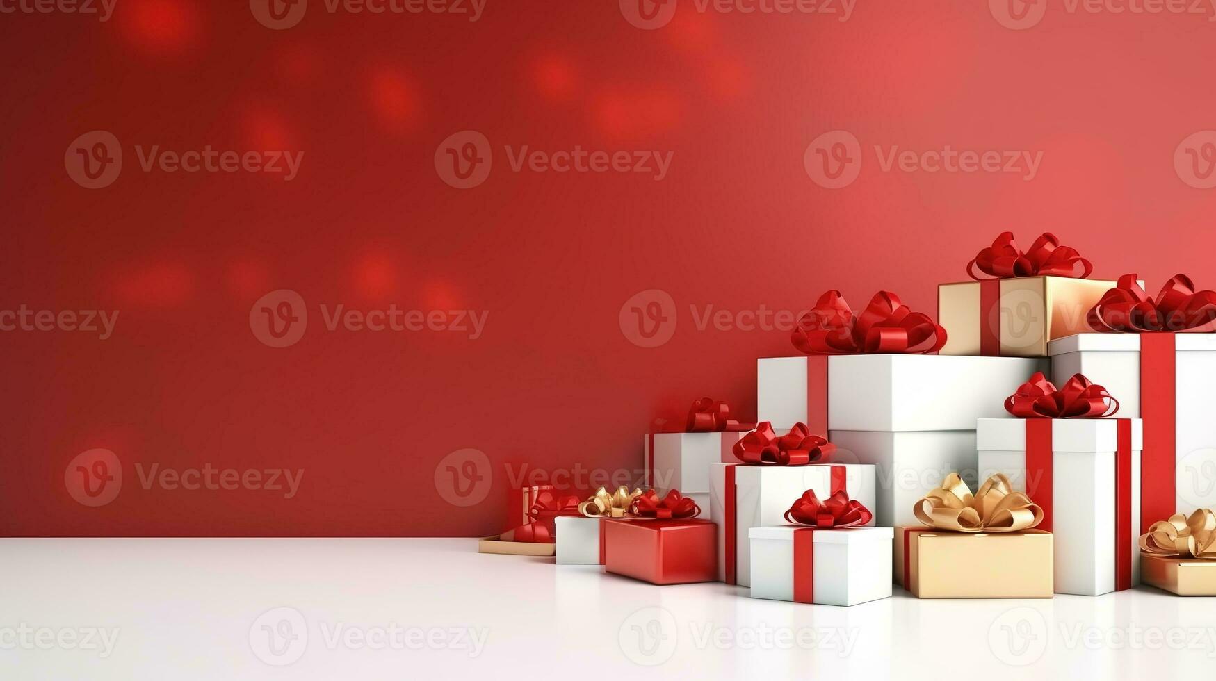 Cyber Monday Sale banner template design background with copy space. Online holiday shopping concept. Generative AI photo