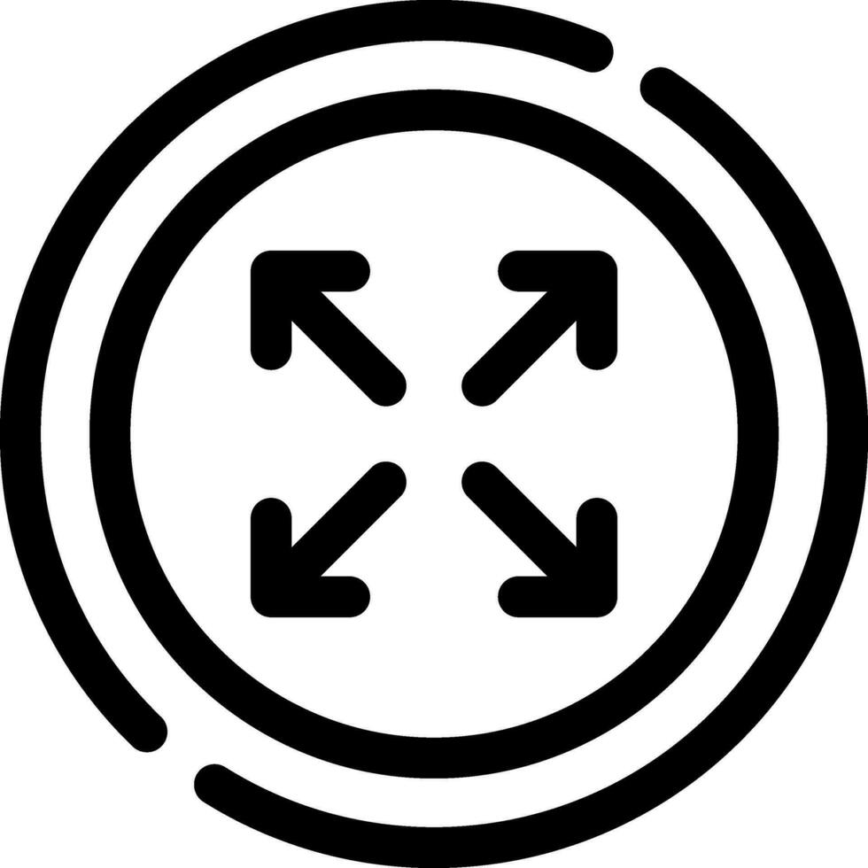 Expand Creative Icon Design vector