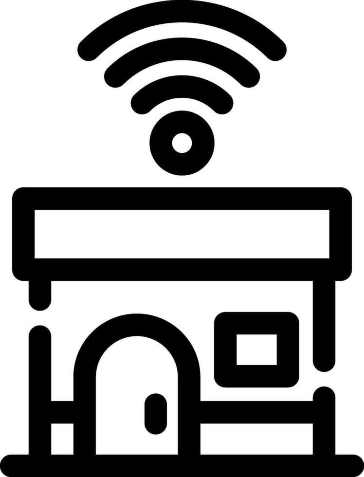 Smart House Creative Icon Design vector