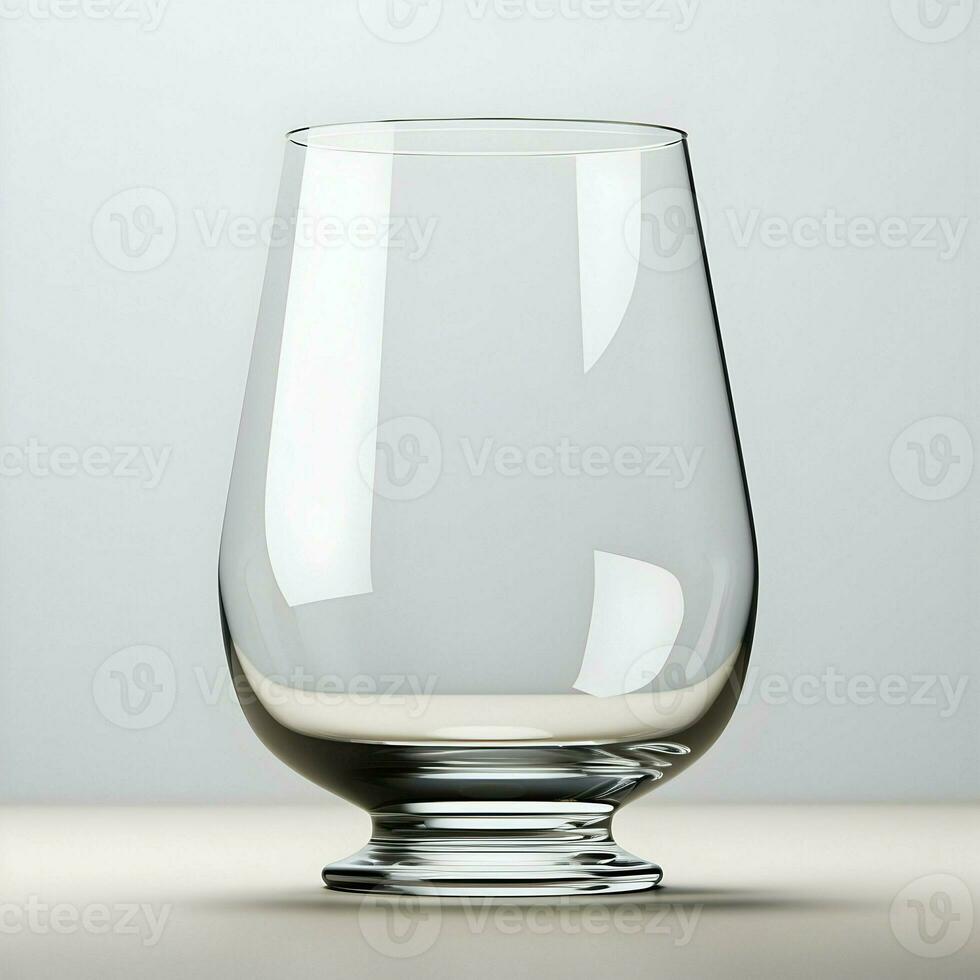 Glass mock up. High-resolution. AI Generative photo