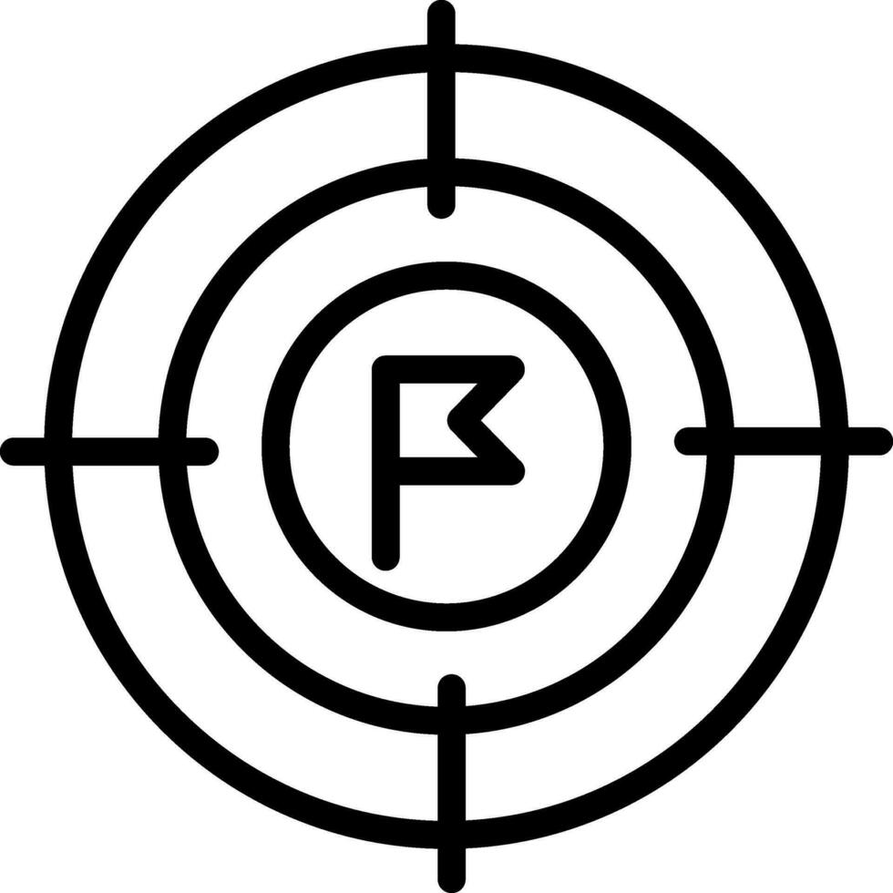 Goal Creative Icon Design vector