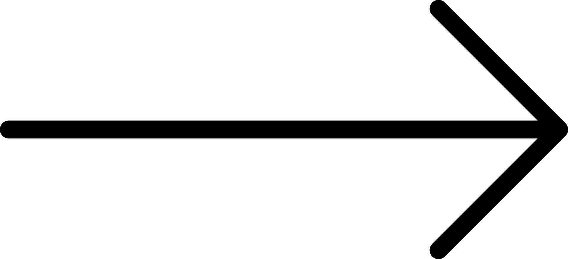 Right Arrow Creative Icon Design vector