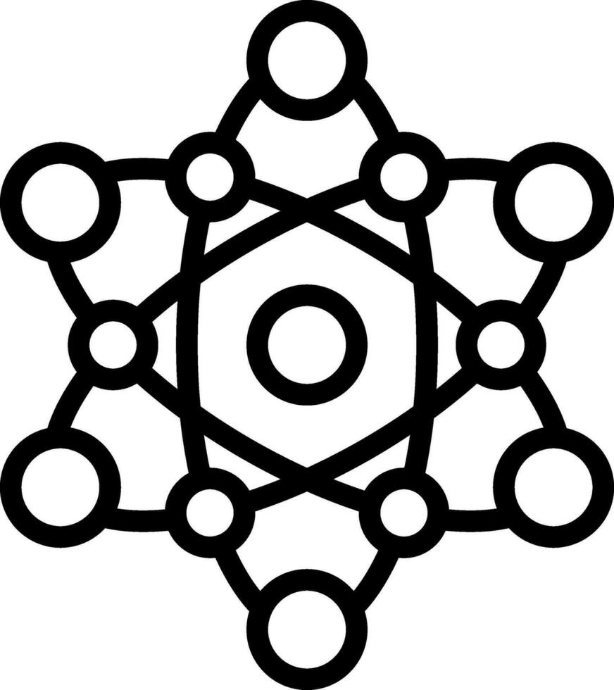 Atom Creative Icon Design vector