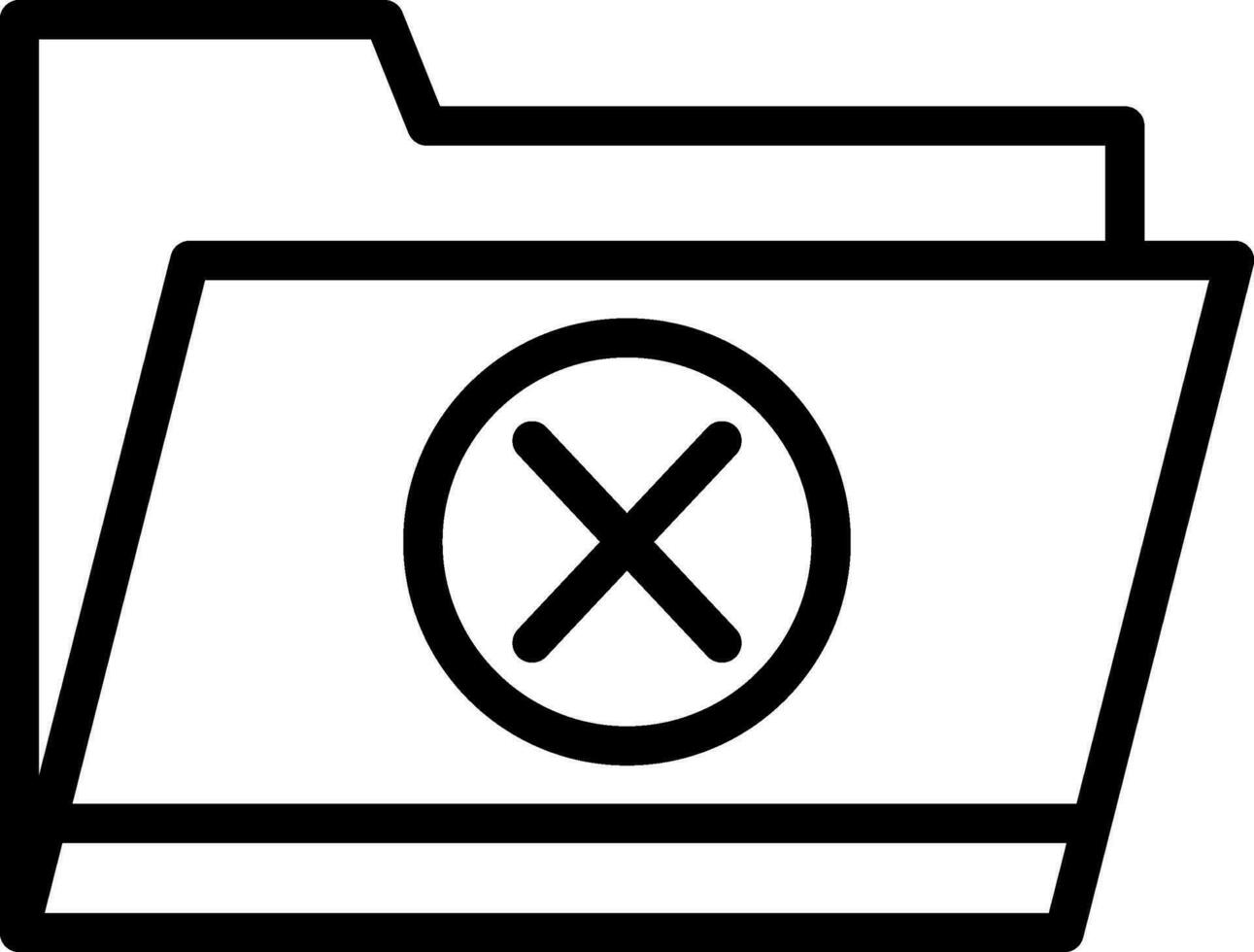 Block Folder Creative Icon Design vector
