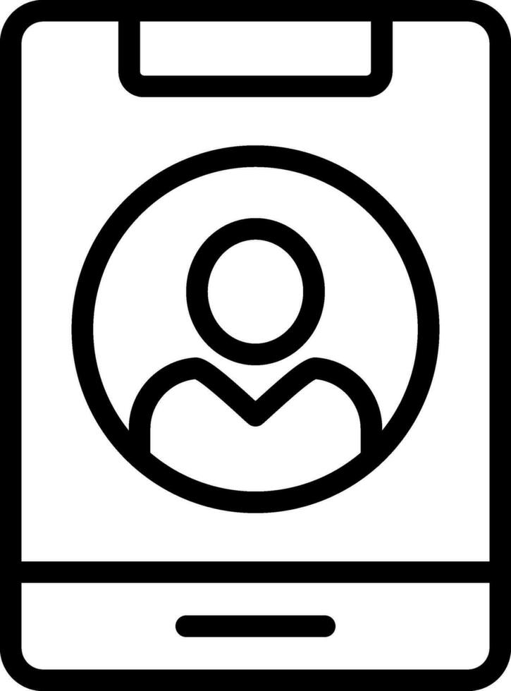 Contact Creative Icon Design vector