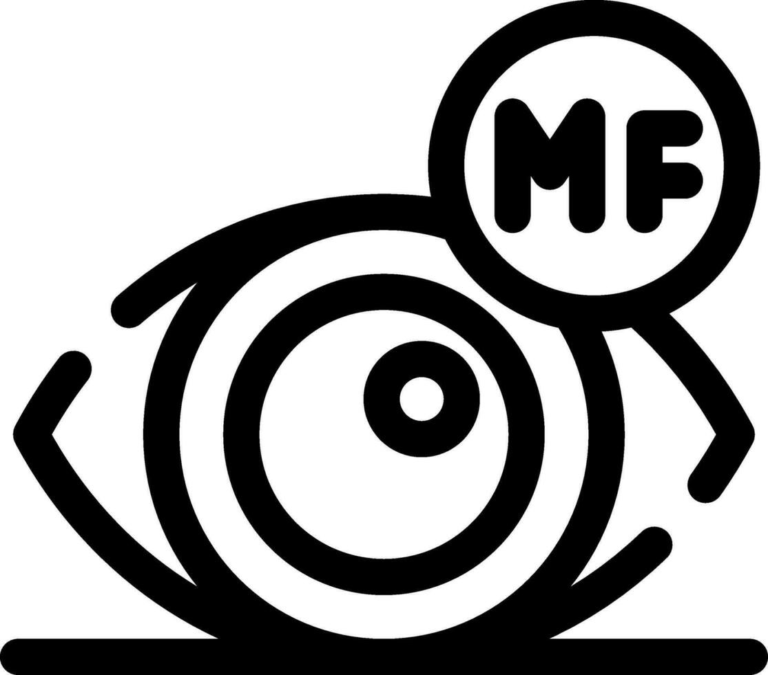 Multifocal Creative Icon Design vector