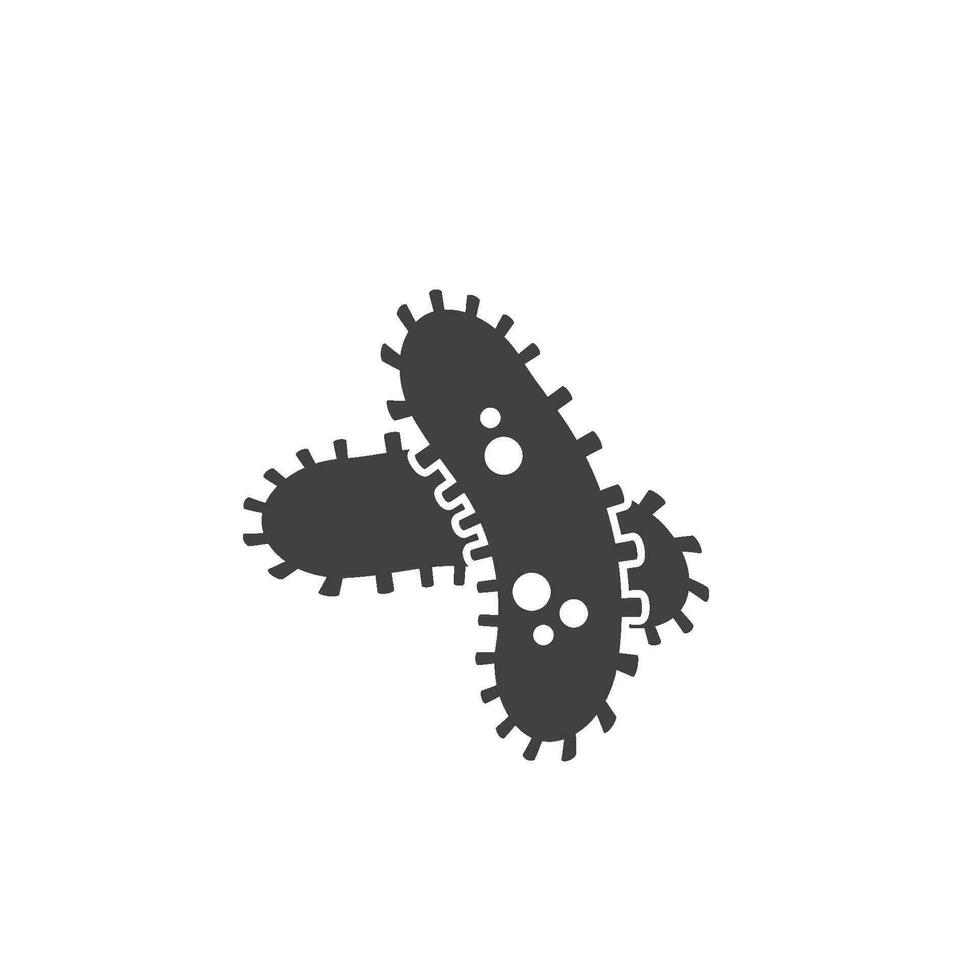 virus and bacteria icon vector illustration design