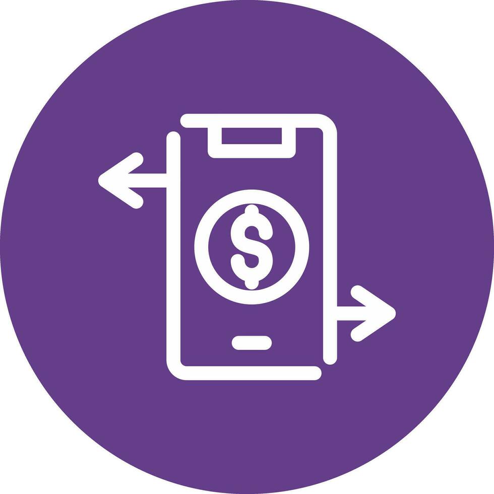 Online Transfer Creative Icon Design vector