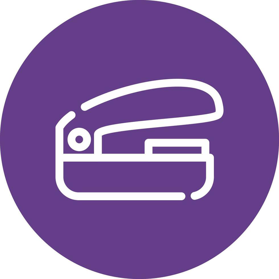 Stapler Creative Icon Design vector