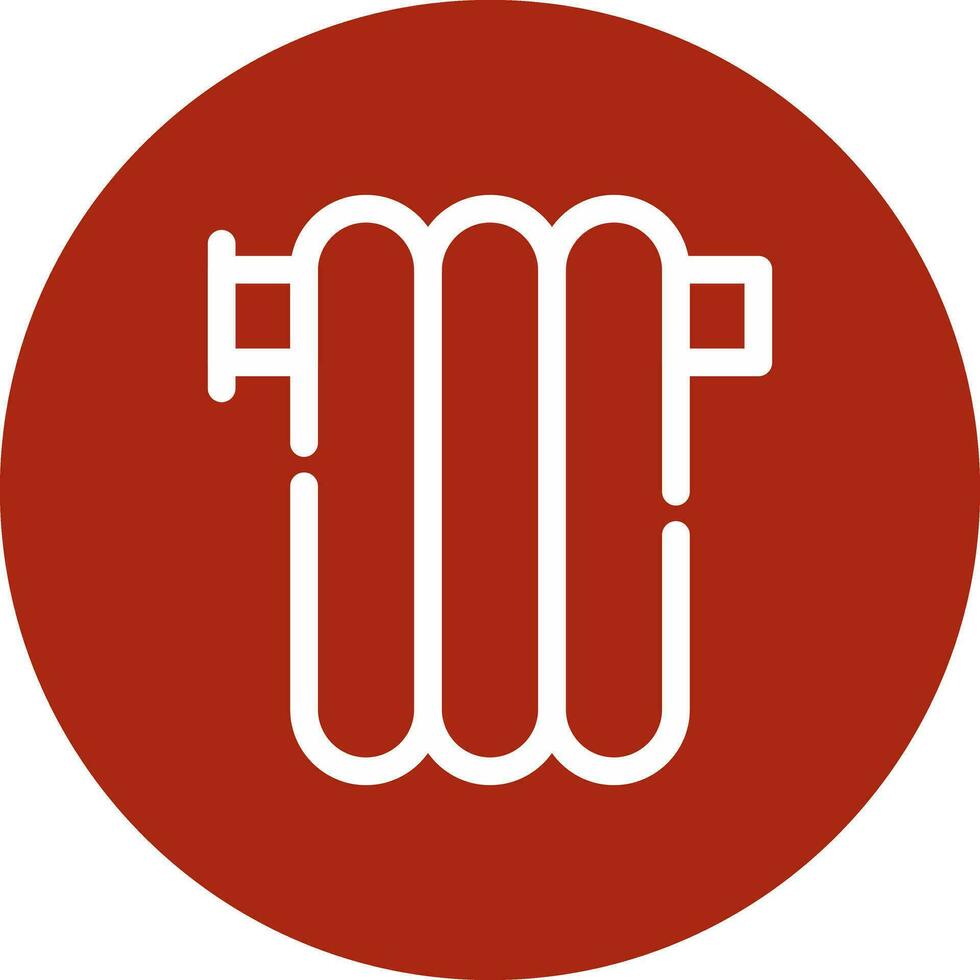 Radiator Creative Icon Design vector