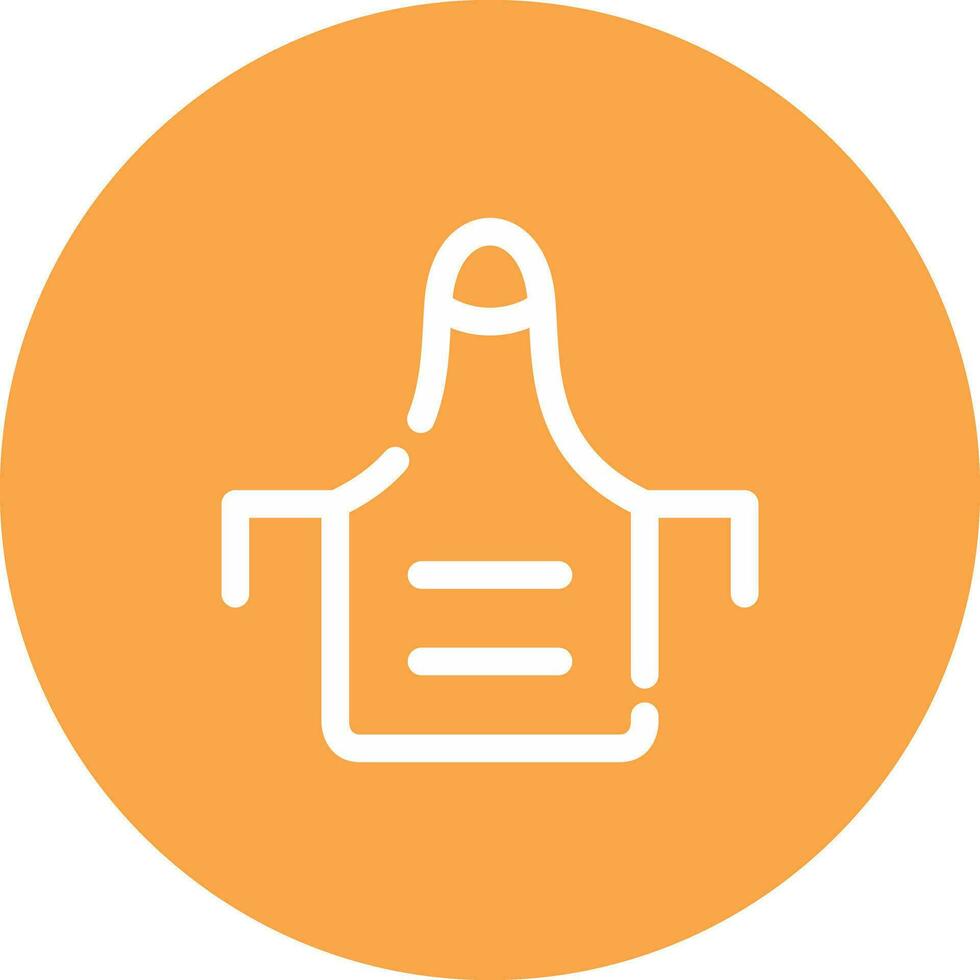 Apron Creative Icon Design vector
