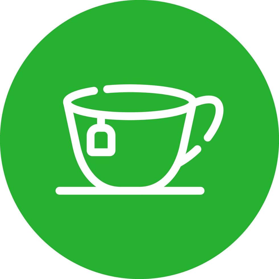 Tea Cup Creative Icon Design vector