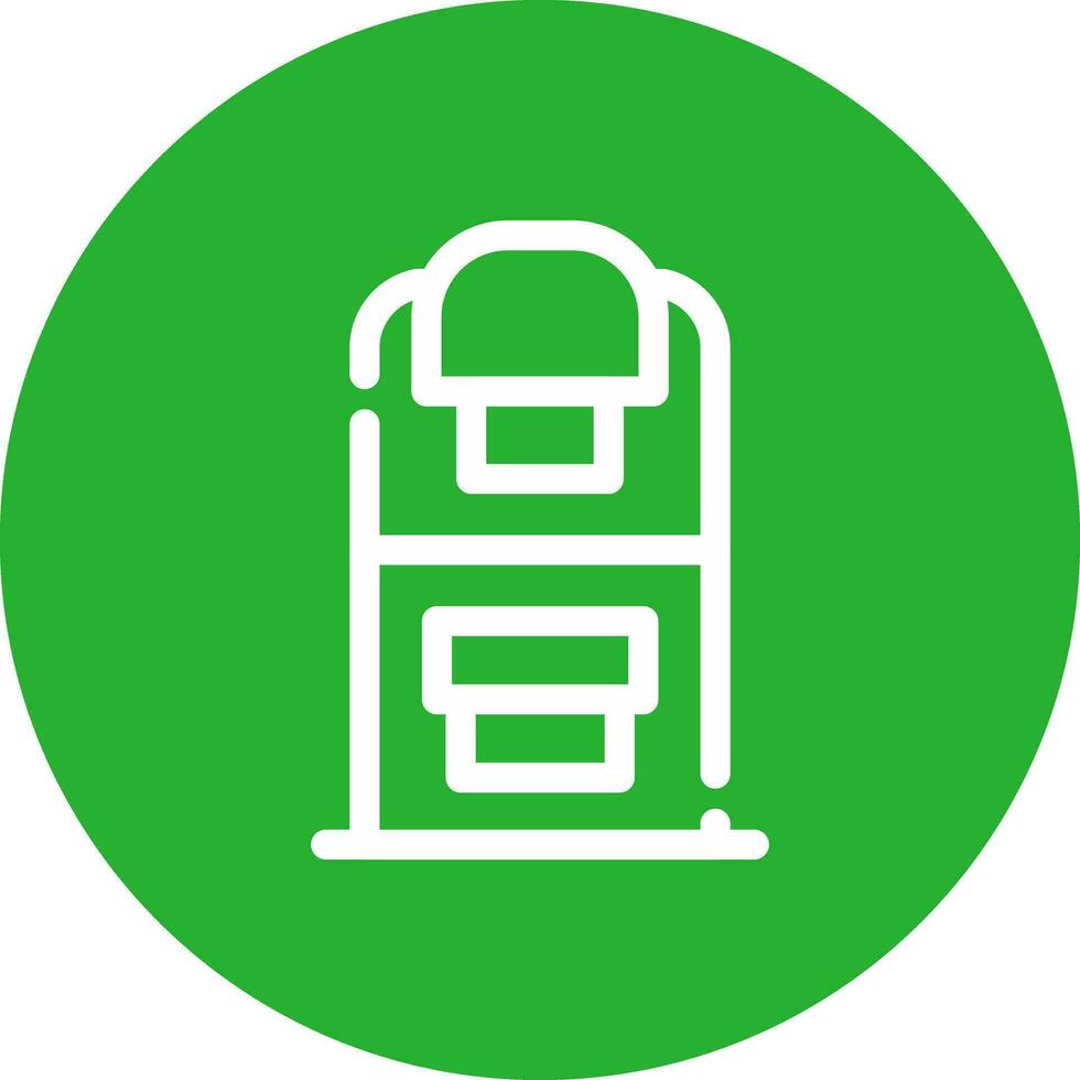 Mammogram Creative Icon Design vector