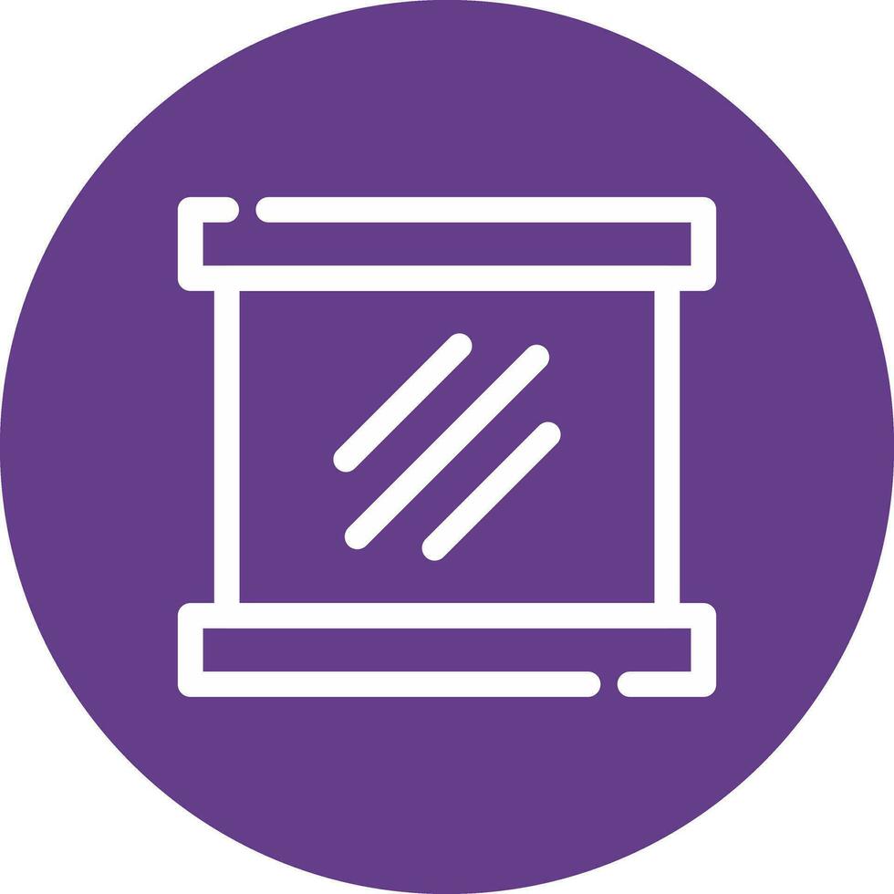 Mirror Creative Icon Design vector