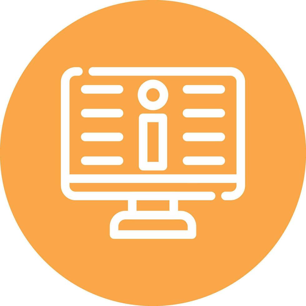 Information Creative Icon Design vector