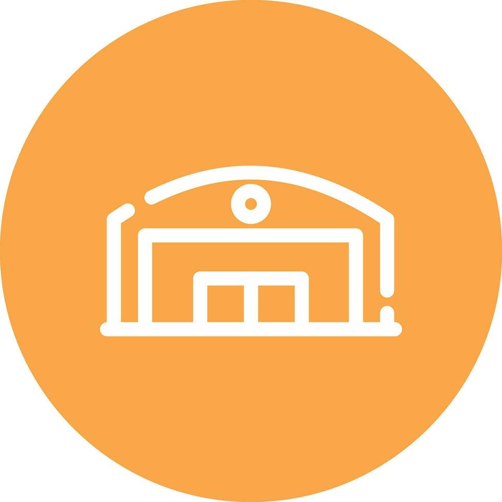 Warehouse Creative Icon Design vector