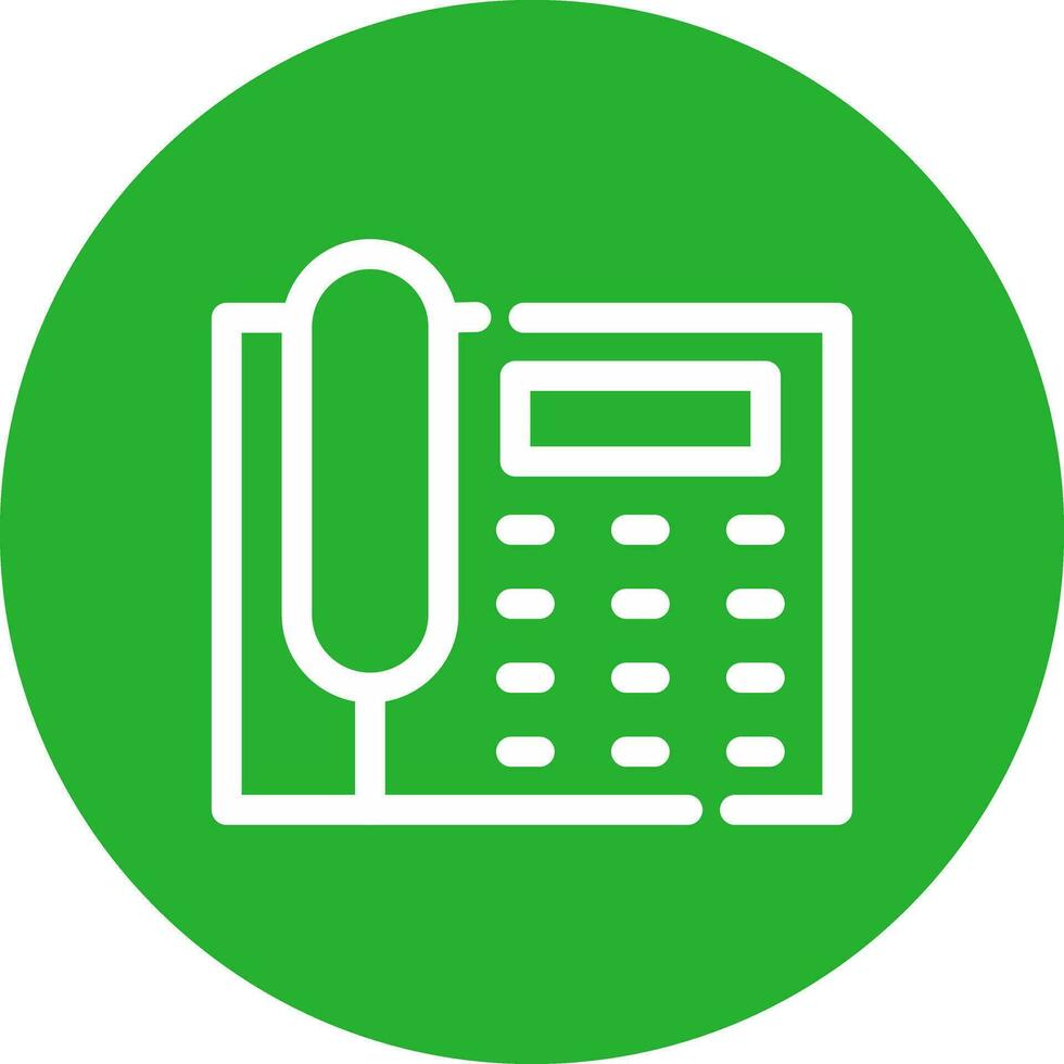 Telephone Creative Icon Design vector