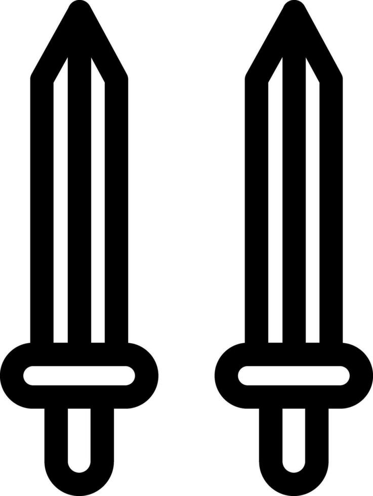 Swords Creative Icon Design vector