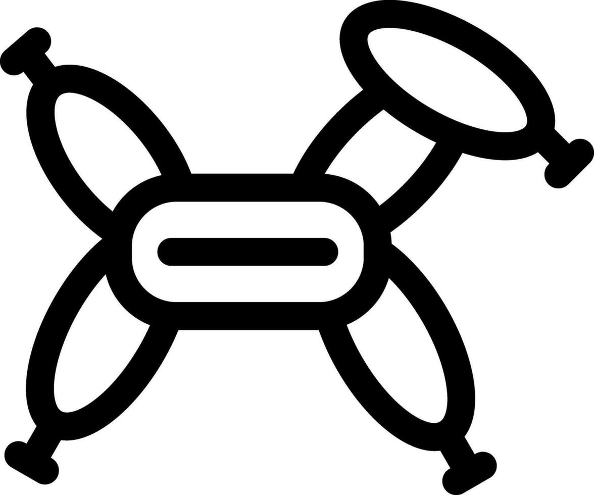 Balloon Modelling Creative Icon Design vector