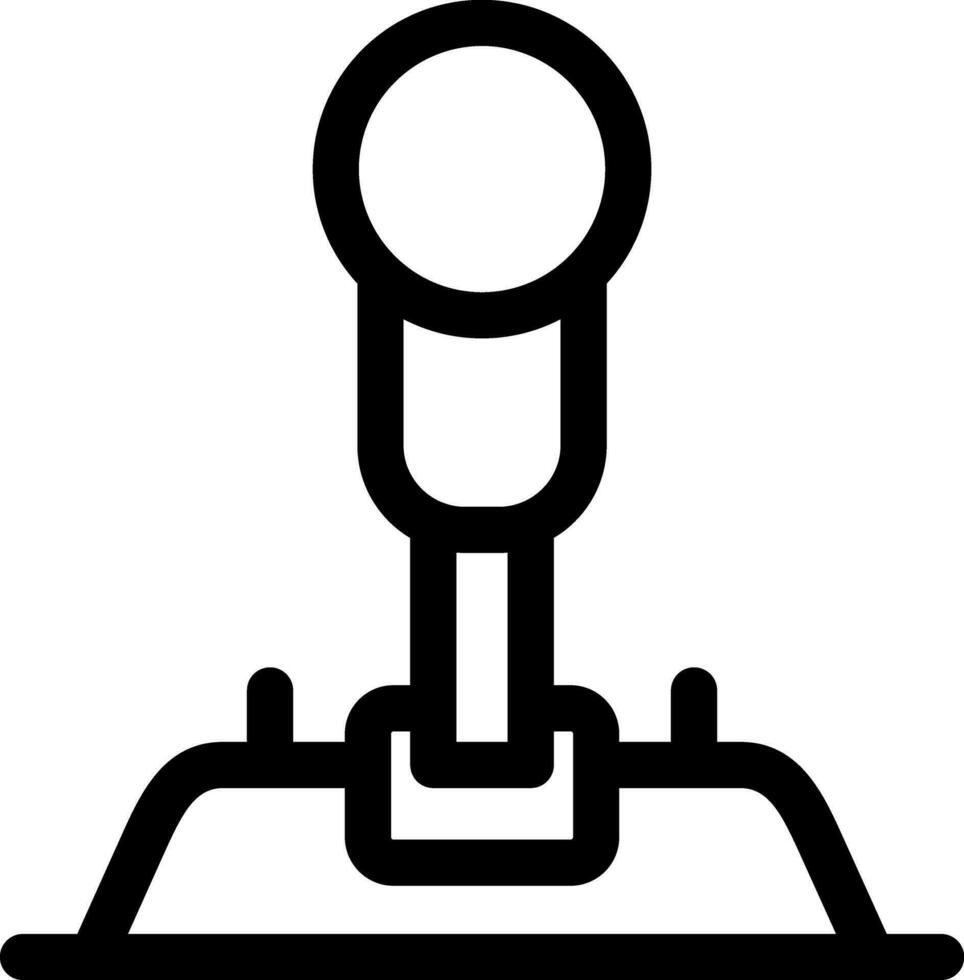 diseño de icono creativo de joystick vector