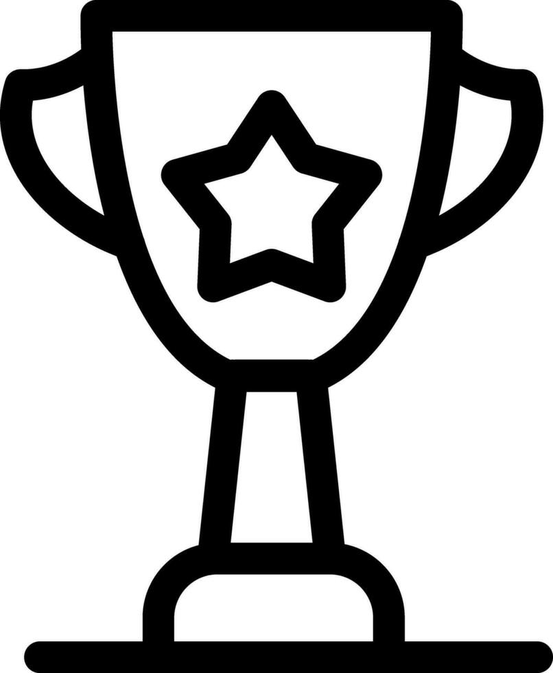 Trophy Creative Icon Design vector