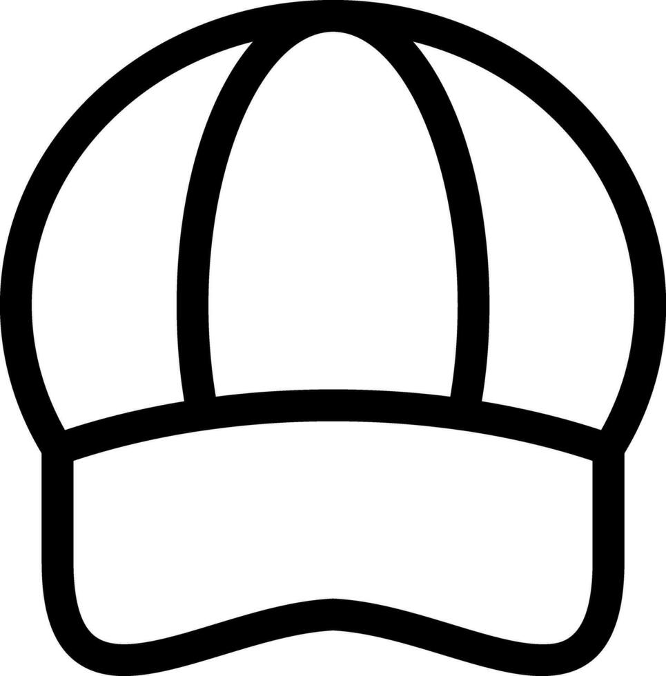 diseño de icono creativo de gorra vector