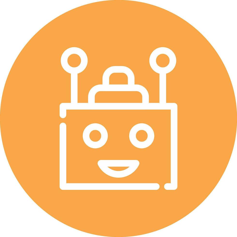 Chatbot Creative Icon Design vector