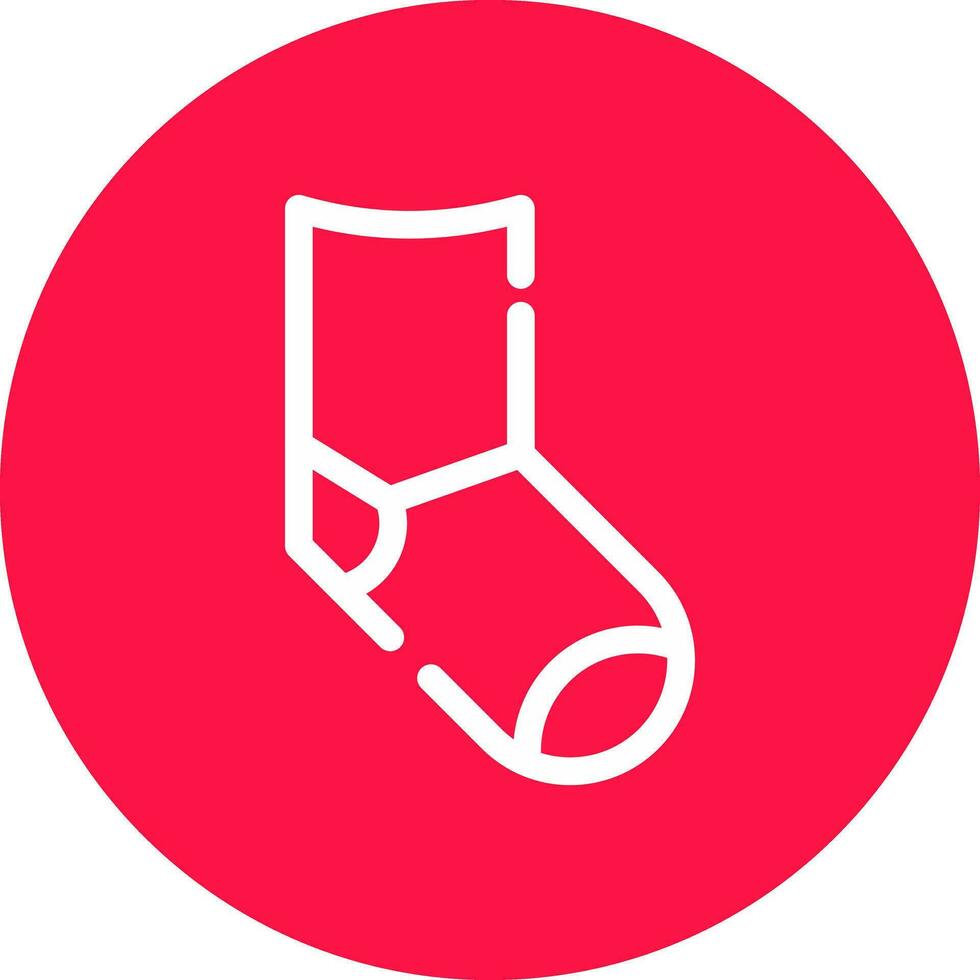 Sock Creative Icon Design vector