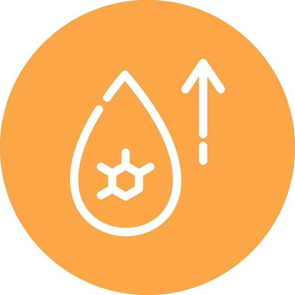 Hyperglycemia Creative Icon Design vector