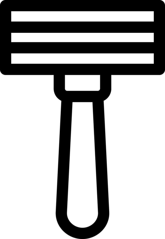 Razor Blade Creative Icon Design vector