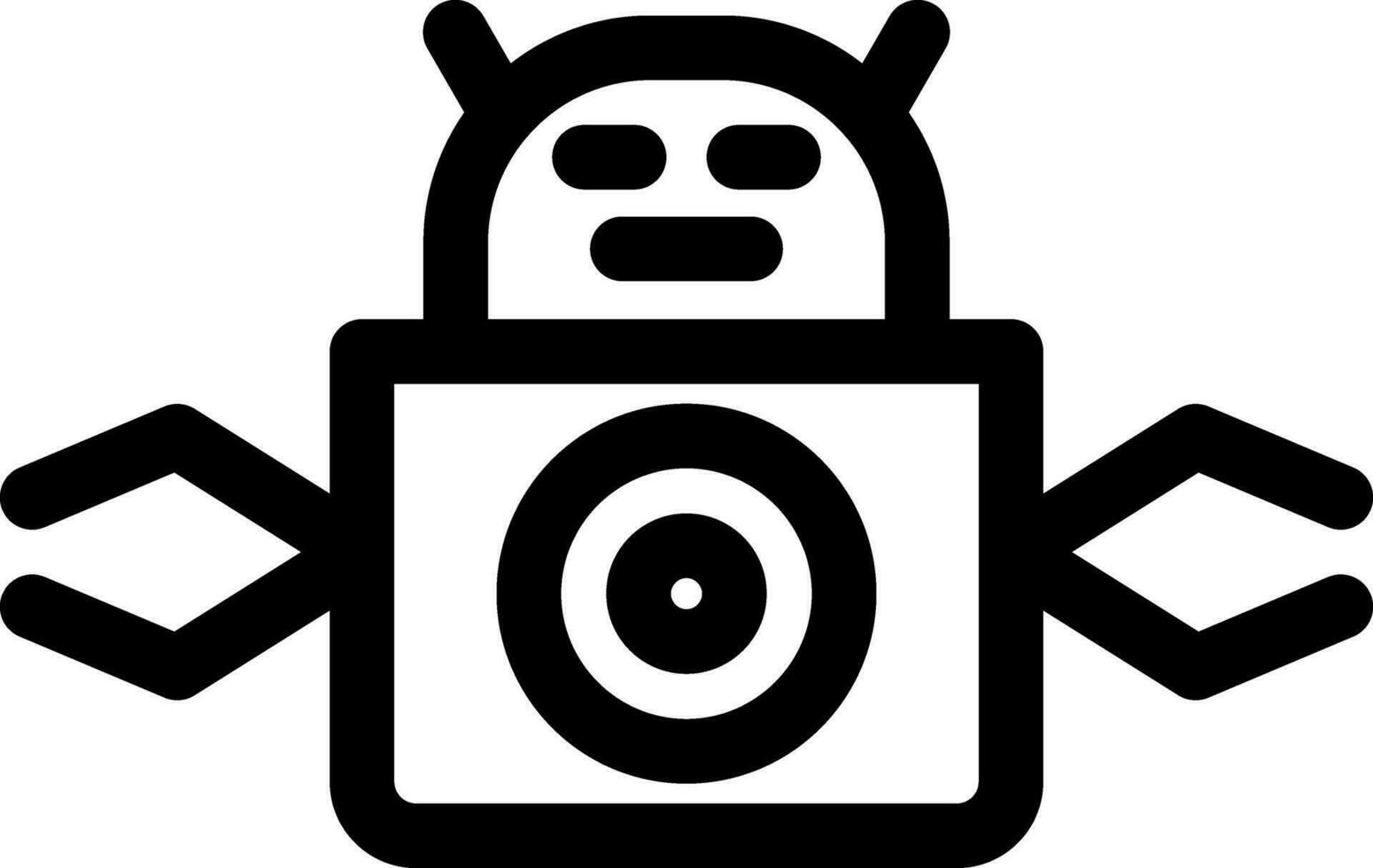 Robot Creative Icon Design vector