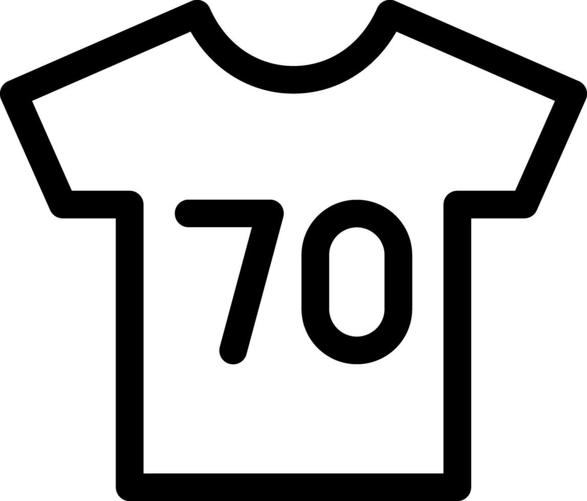 diseño de icono creativo de camisa vector