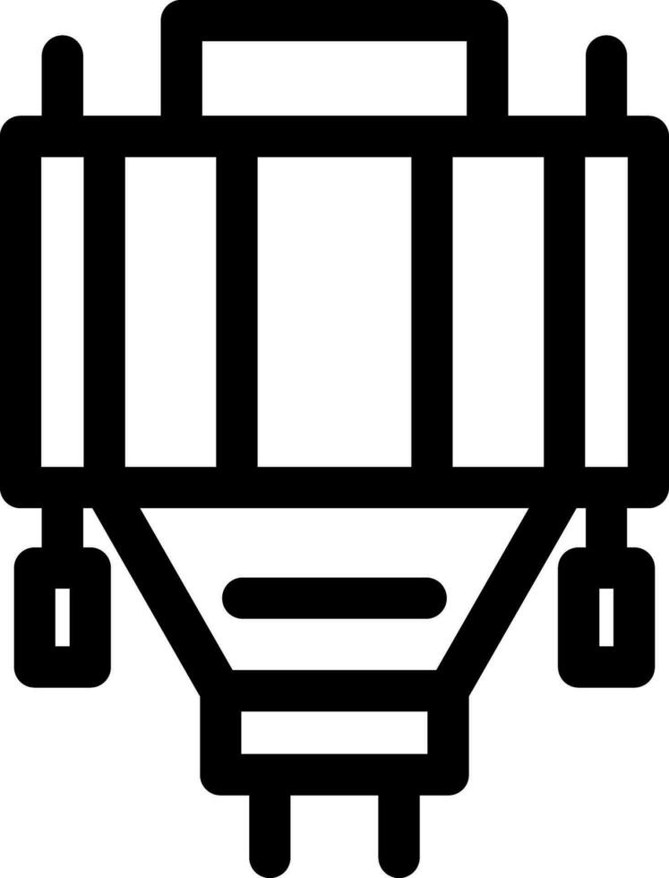 VGA Cable Creative Icon Design vector
