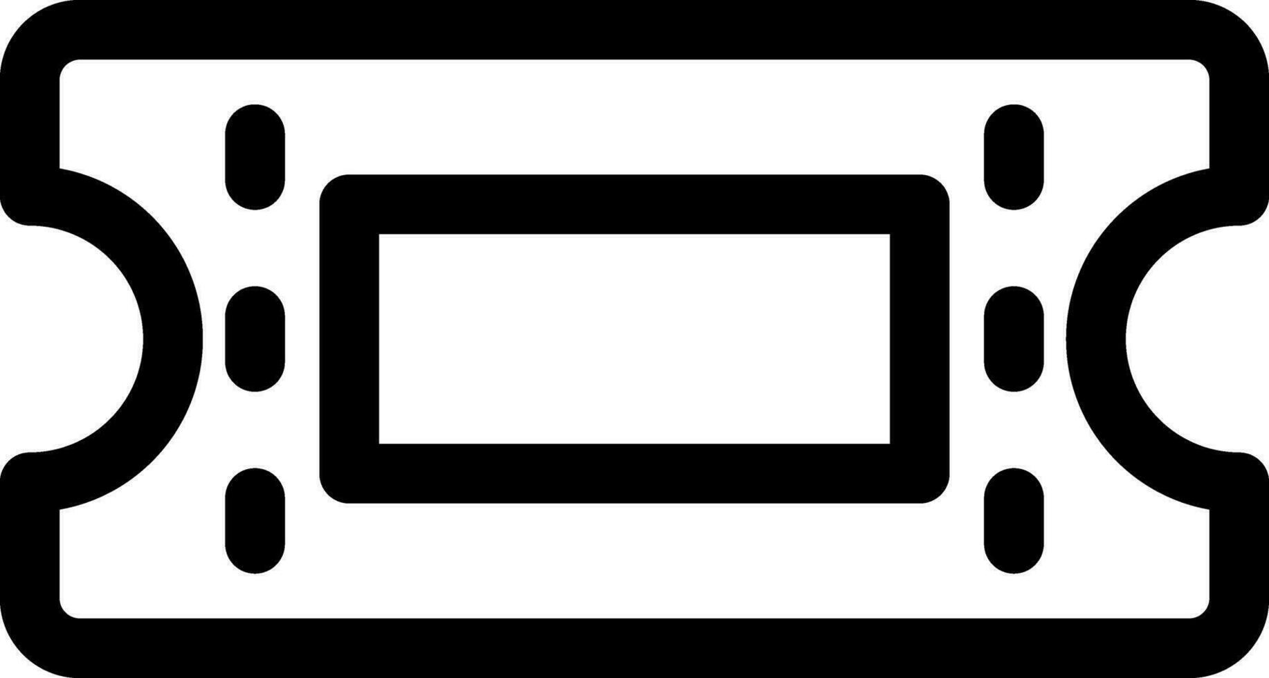 Tickets Creative Icon Design vector