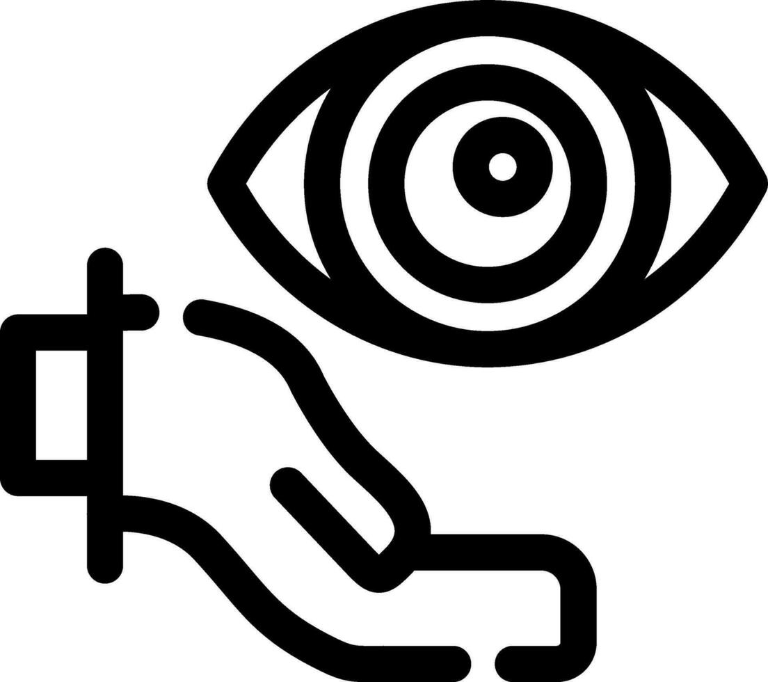 Primary Eye Care Creative Icon Design vector