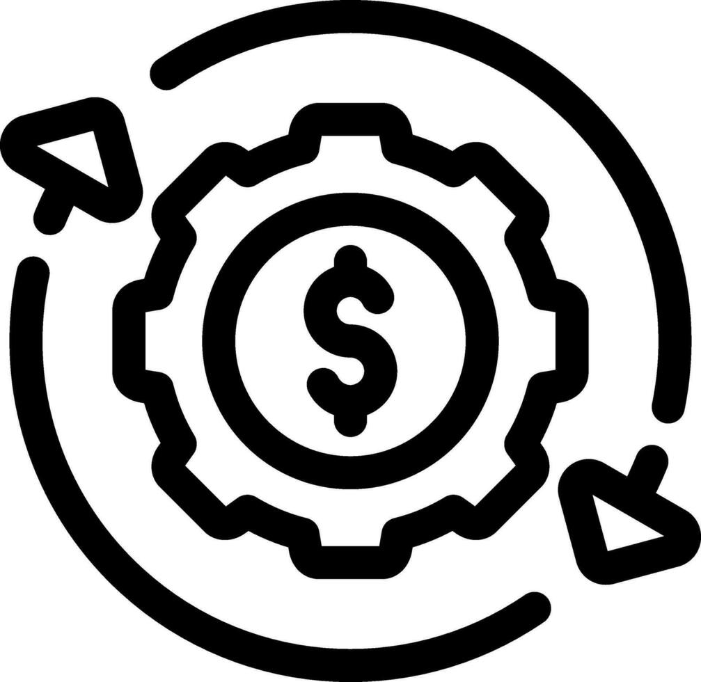 Procedure Cost Creative Icon Design vector