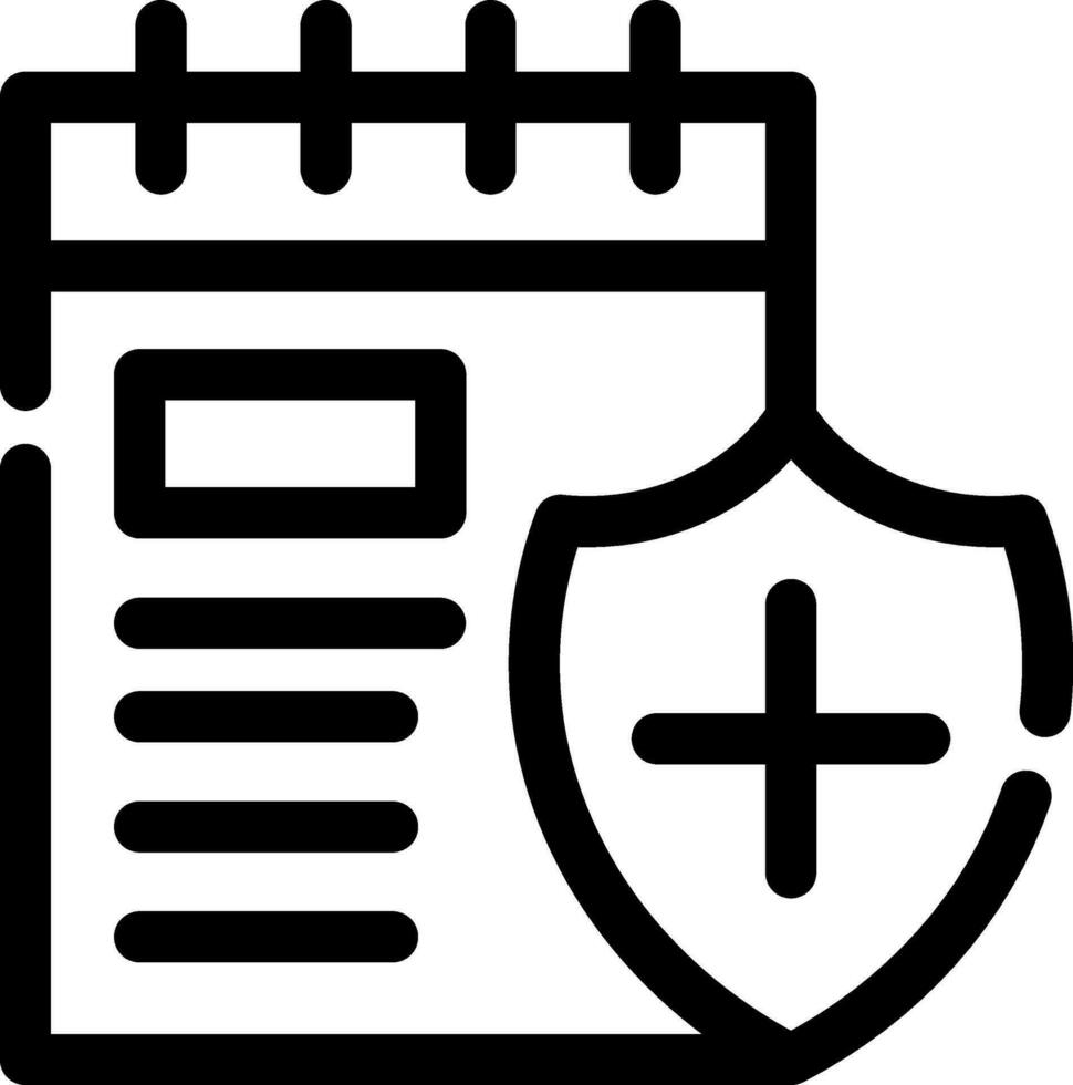 Health Plans Creative Icon Design vector