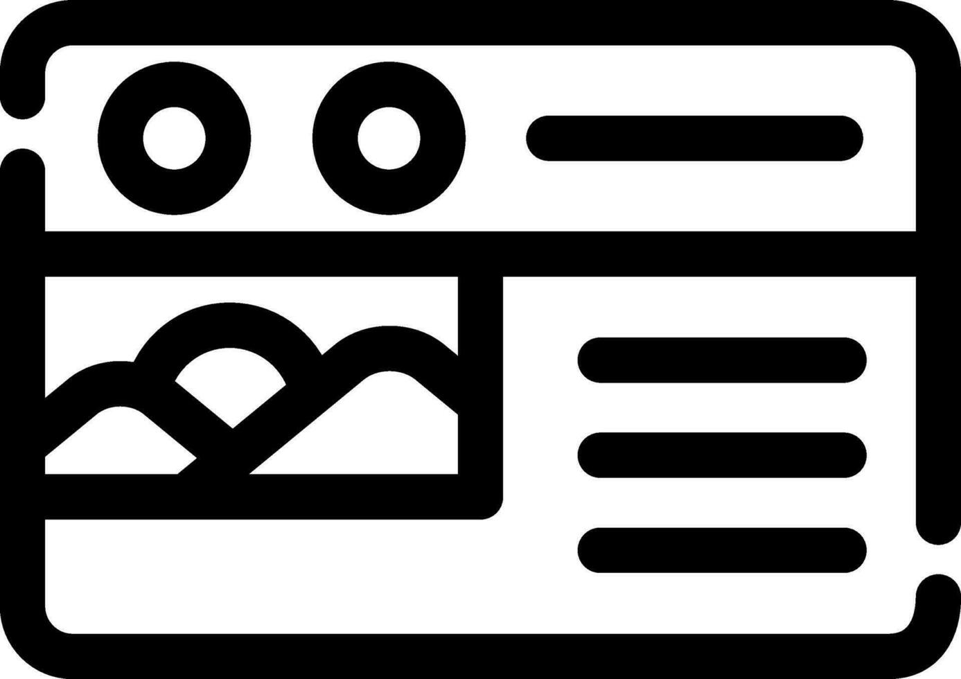Blog Creative Icon Design vector