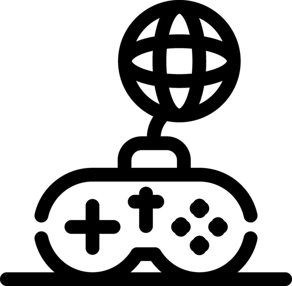 Online Games Creative Icon Design vector