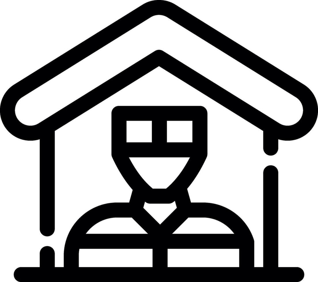 Mortgage Fraud Creative Icon Design vector