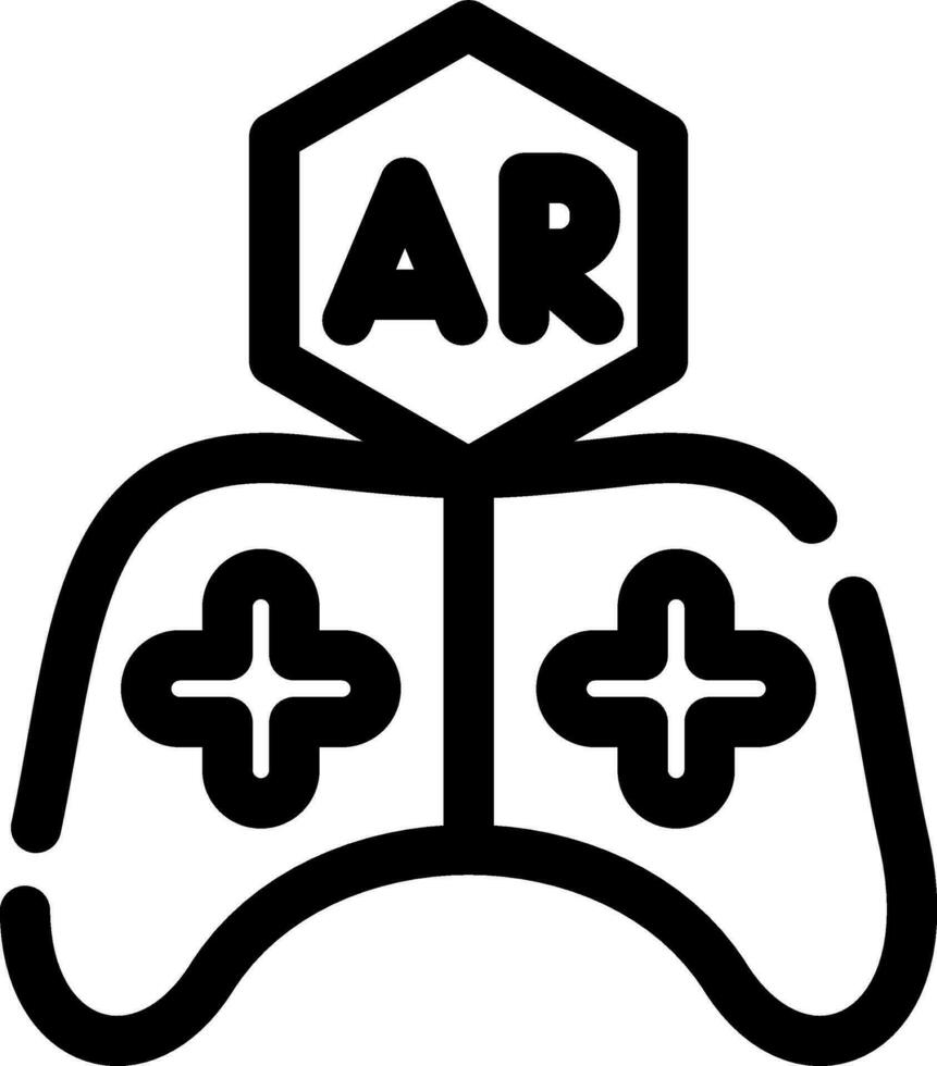 Ar Controller Creative Icon Design vector